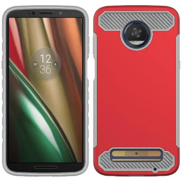 New 360 Degree Protection Case For Moto Z3 Heavy Duty Armor Hybrid Tpu