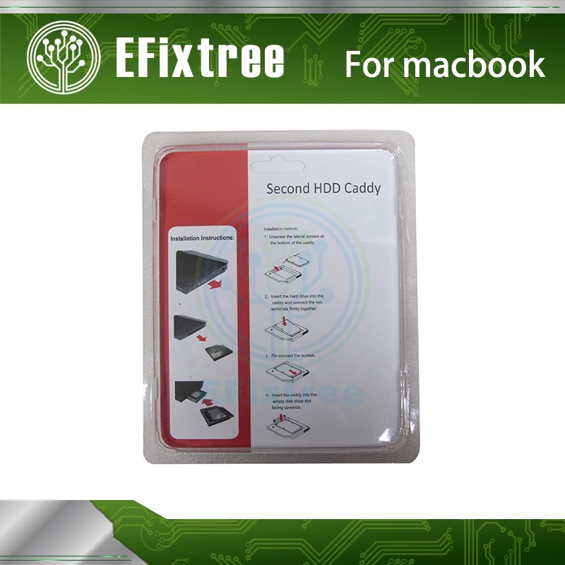 2 й жесткий диск SDD 5 дюйма адаптер для жесткого диска Apple MacBook Pro MD313 MD314 MD318 MD322 MD311|hard