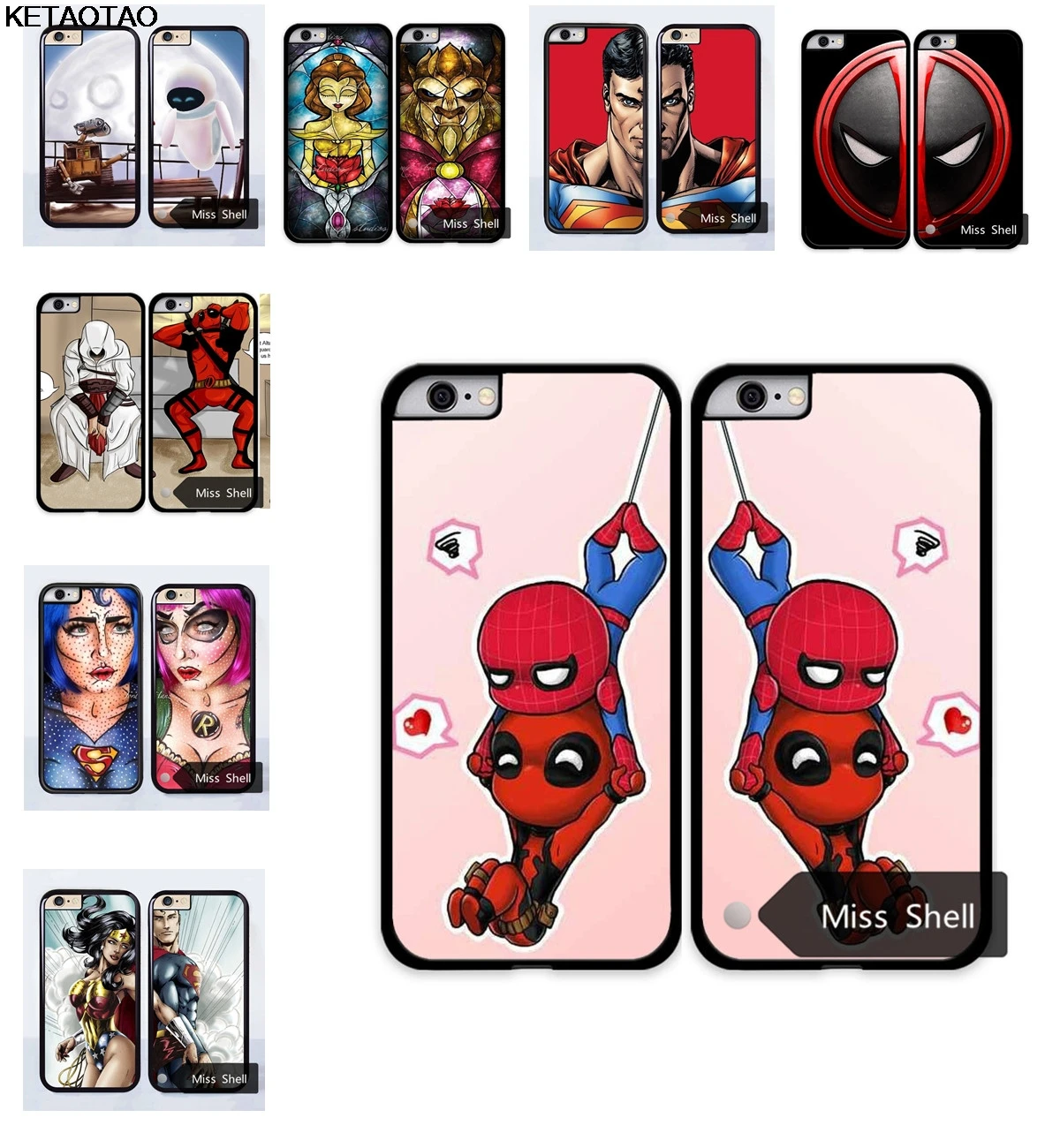 KETAOTAO 2018 новые чехлы для телефонов с суперменом Samsung S3 S4 S5 S6 S7 S8 S9 PLUS EDGE NOTE 3 4 5 7 8