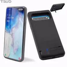 6500 мАч Держатель подставка чехол для зарядки samsung Galaxy S10 5G внешний аккумулятор чехол для зарядки samsung Galaxy S10 5G роскошный