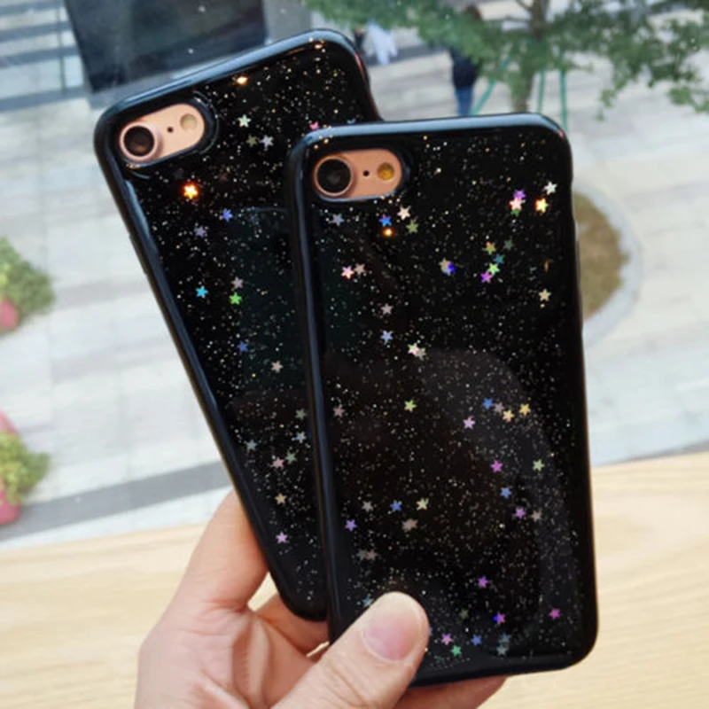 black glitter iphone 8 plus case black glitter iphone 8 plus case
