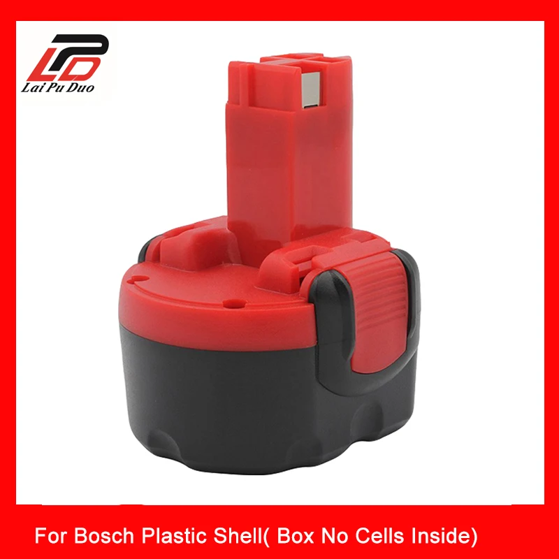 

Laipuduo NI-MH NI-CD 9.6v Rechargeable Battery case for Bosch Plastic Shell( Box No Cells Inside)