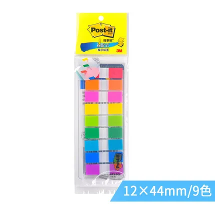 LifeMaster 3M Post It Sticky Note 683-9CF(9 цветов* 10 шт.) самоклеющиеся блокноты для заметок школьные и офисные принадлежности - Цвет: 1 pack