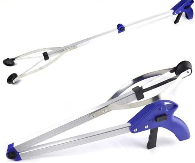 

Aluminum Folding Garbage Clamp Portable Antislip Extending Extractor Pick Up & Reaching Tool