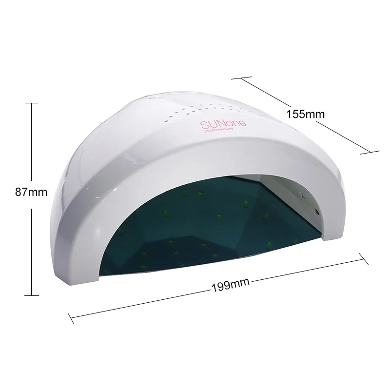 Skup 48W lampa UV suszarka do paznokci 28 światło led 5S 30S 60S suszenie paznokci i paznokci żel utwardzania suszarka do paznokci Manicure dla Sunone
