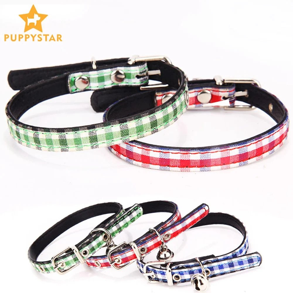 

Leather Cat Collar Breakaway Pet Dog Collars For Dogs Cats Puppy Adjustable Small Glowing Dog-Collar Cat Supplies Chihuahua