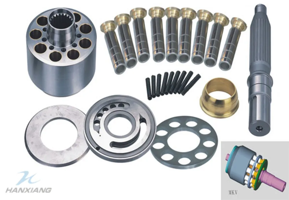 MKV23/33 Hydraulic Piston Pump/ motor Rotating group, hydraulic motor