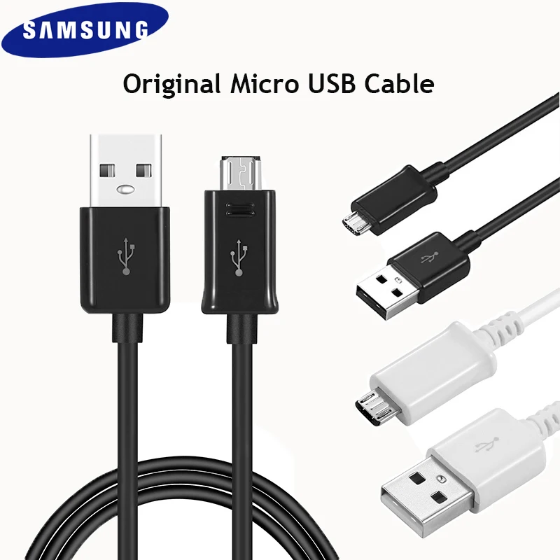 

Original Samsung 1/1.5 Meter Micro USB Cable Fast Charger Data SYNC Cord For Galaxy S4 S6 S7 Edge J1 J2 Pro J3 J5 J7 Note 4 5