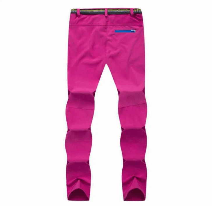MAZEROUT mujer nueva de Trekking de verano Pantalones al aire libre de senderismo Camping viaje rápido seco ciclismo pesca Correa pantalones P15