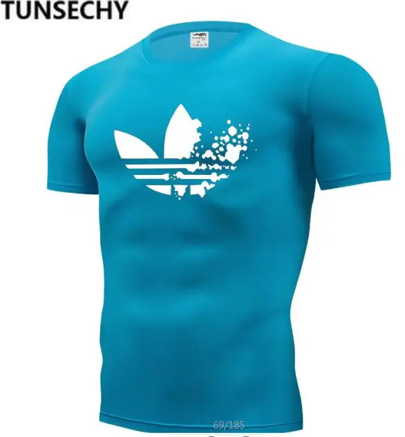 Хлопковая повседневная мужская футболка с логотипом, модная мужская футболка с коротким рукавом, Мужская футболка, рубашка, Мужская футболка - Цвет: picture color
