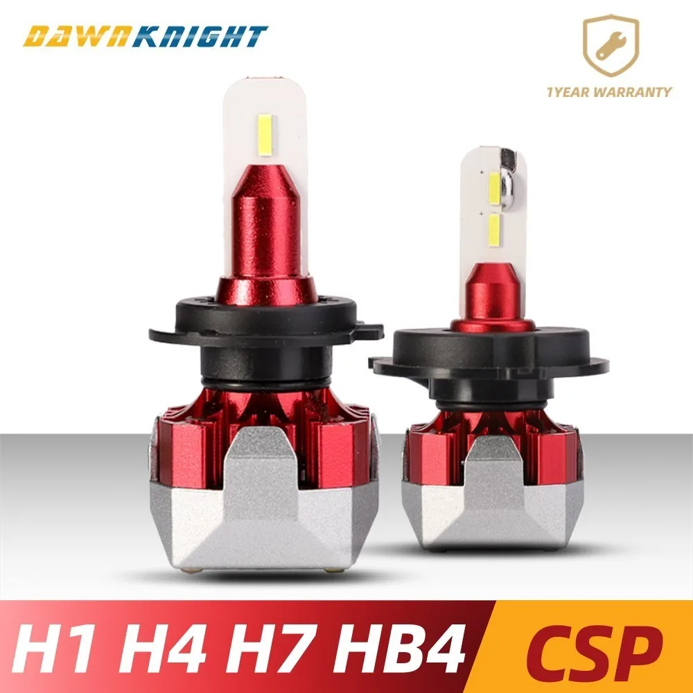 Супер яркая светодиодная лампа H7 H1 H3 H4 H8 H11 9005HB3 9006HB4 светодиодные лампы 70W12000LM 6500K CSP