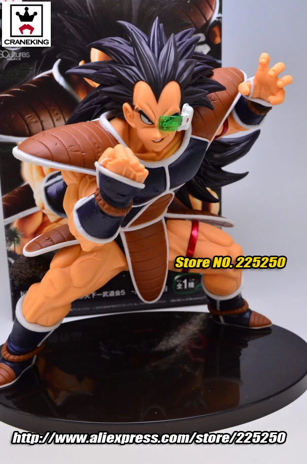 Обувь для косплея; аниме «Драконий жемчуг Z/Кай " Banpresto скульптуры Zoukei Tenkaichi Budoukai 5 игрушечные фигурки-Raditz