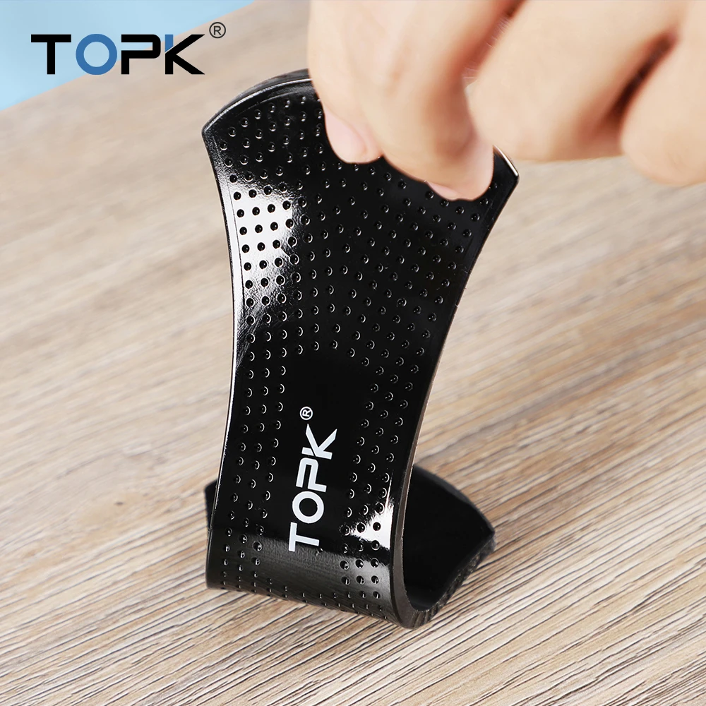 

TOPK Universal Mobile Phone Holder for Tablet Car Phone Mount Holder Strong Adsorption Wall Desk Sticker Gel Pad Set Phone Stand