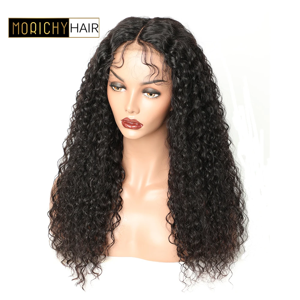 Morichy Curly Lace Front Wig With Baby Hair Brazilian Lace Front Human Hair Wigs For Black Women Remy Hair Lace Wig 150% Density