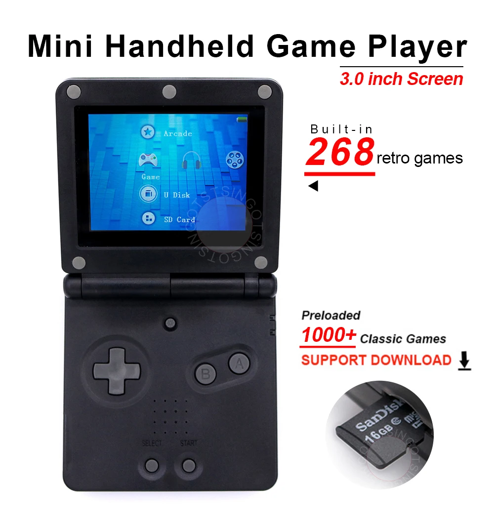 retro game player