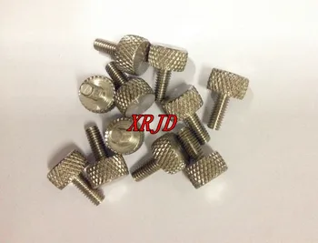 

200pcs/Lot 304 Stainless Steel M4x10 Knurled Head Thumb Screws Brand New