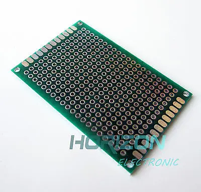 

Double Side Prototype PCB Bread board Tinned Universal 40x60 mm FR4
