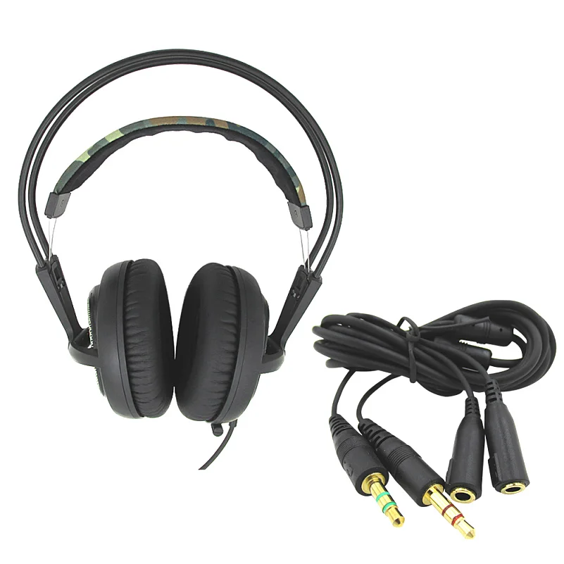 Brand Steelseries Siberia V2 CSGO Edition Gaming Headphone Noise Isolating Game Headphones Headset for Headphone Gamer