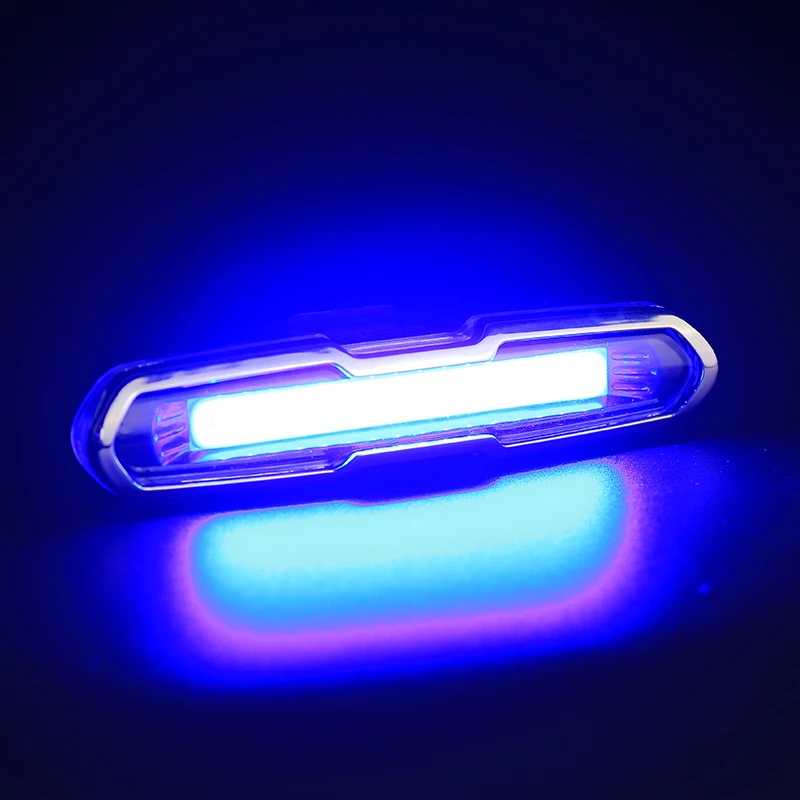 USB Перезаряжаемый передний задний велосипедный фонарь литиевая батарея