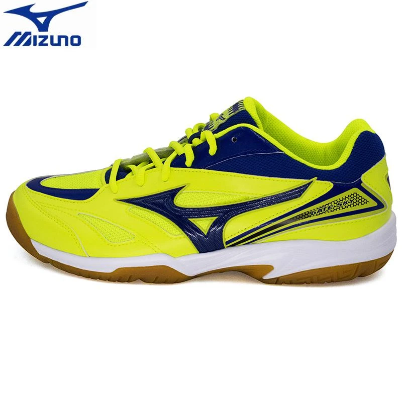 R prototype Rentmeester Genuine Mizuno Men Gate Sky Badminton Shoes Breathable Sports Shoes  Anti-slippery Sneakers 71ga174025 - Badminton Shoes - AliExpress