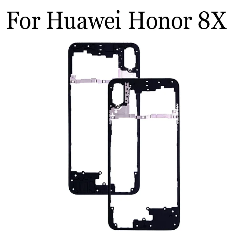 Передняя панель корпуса с ЖК дисплеем лицевая (без дисплея) для Huawei Honor 8X корпус