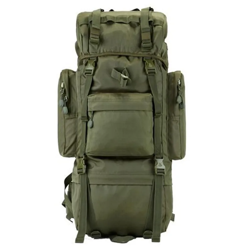 70L Backpack Waterproof Oxford 1000D Mountaineering Backpacks Casual Wear-resisting Camouflage Bag 2