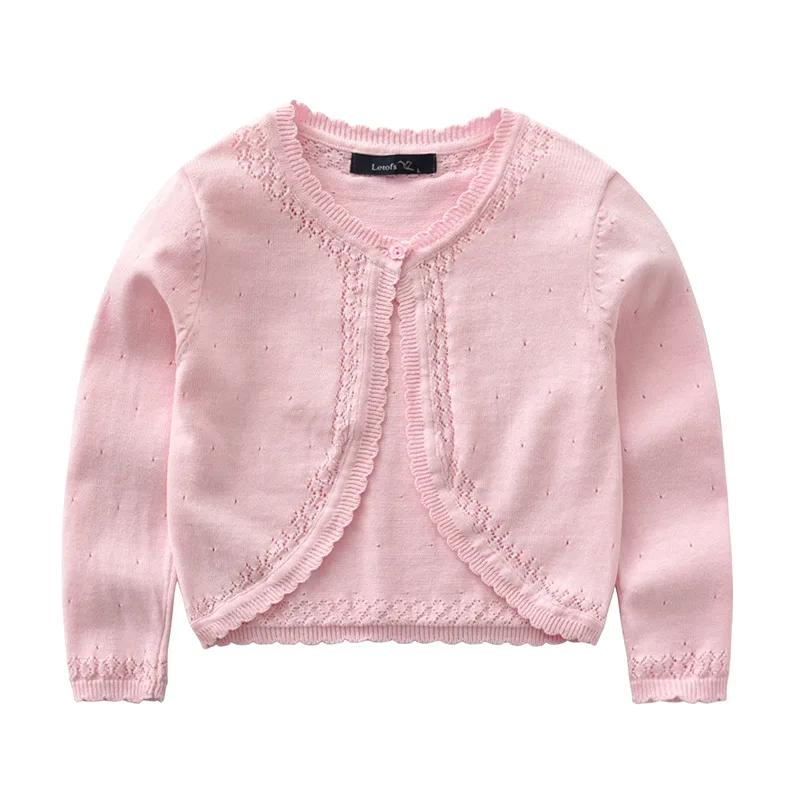 Г. Пальто-кардиган для маленьких девочек Однотонные вязаные свитера с длинными рукавами для маленьких девочек, детские тонкие свитера, верхняя одежда Топ BC187