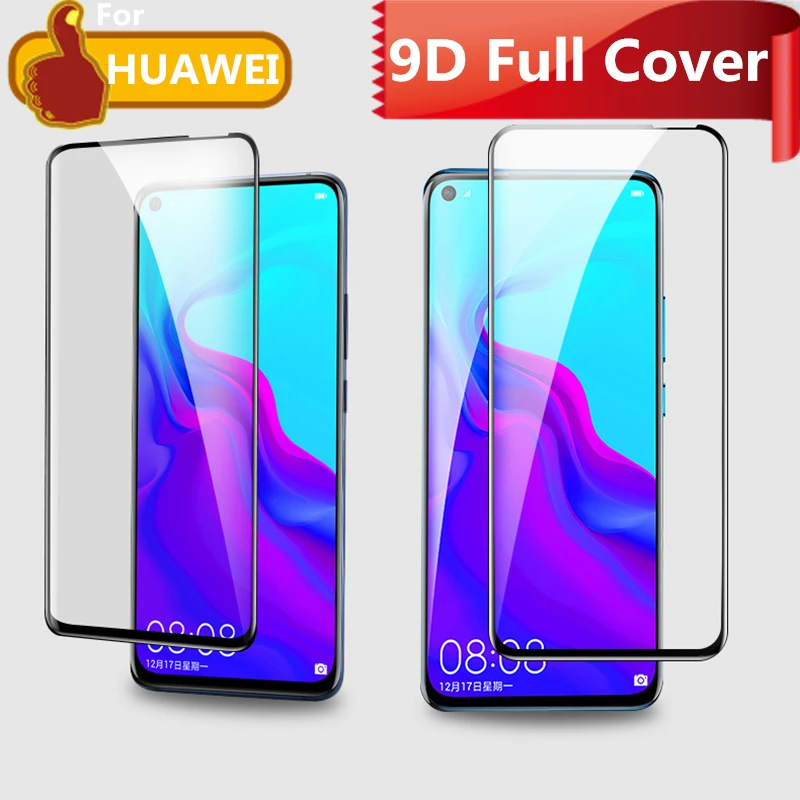 9D закаленное стекло для Huawei Y9 Y6 Pro Y7 2019 Y5 Защитная пленка экрана prime 2018 GR5