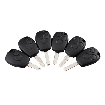 

New 2/3 Button Car Key Case Remote Shell For Renault Duster Modus Clio 3 Twingo DACIA Logan Sandero Car key