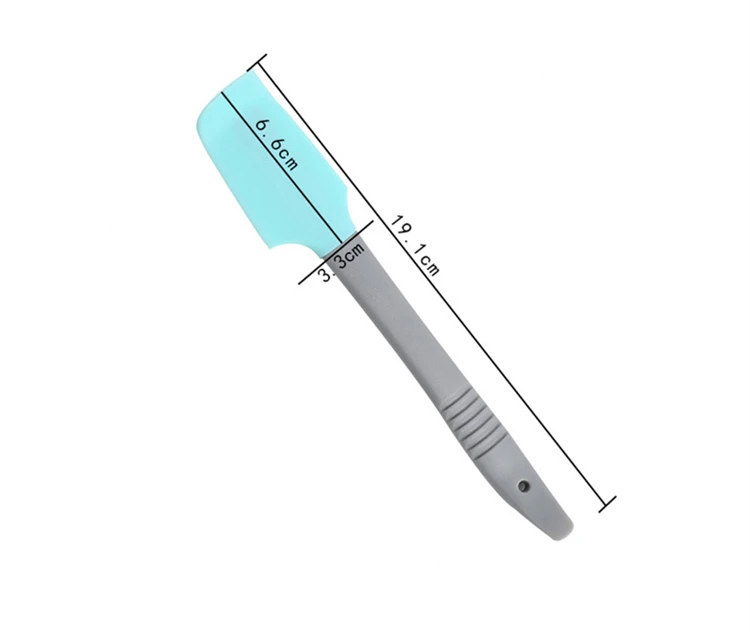 LMETJMA термостойкие силиконовые шпатели гибкие шпатели для торта торт Гладкий полировщик инструменты помадка сахарного крема миксер