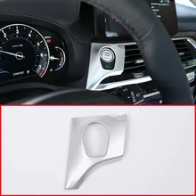 Per BMW X3 X4 G01 G02 2018-2019 Anno Auto ABS Opaco Pulsante di Avvio del Motore Accessori di Allestimento Per La Guida a Sinistra mano drive