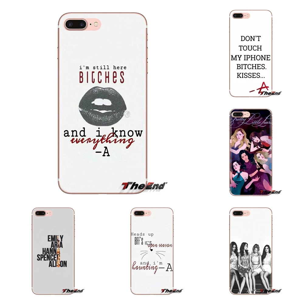 Простые мягкие прозрачные чехлы Pretty Little Liars для Xiaomi Redmi 4A S2 Note 3 3S 4 4X 5 Plus 6 7 6A Pro Pocophone