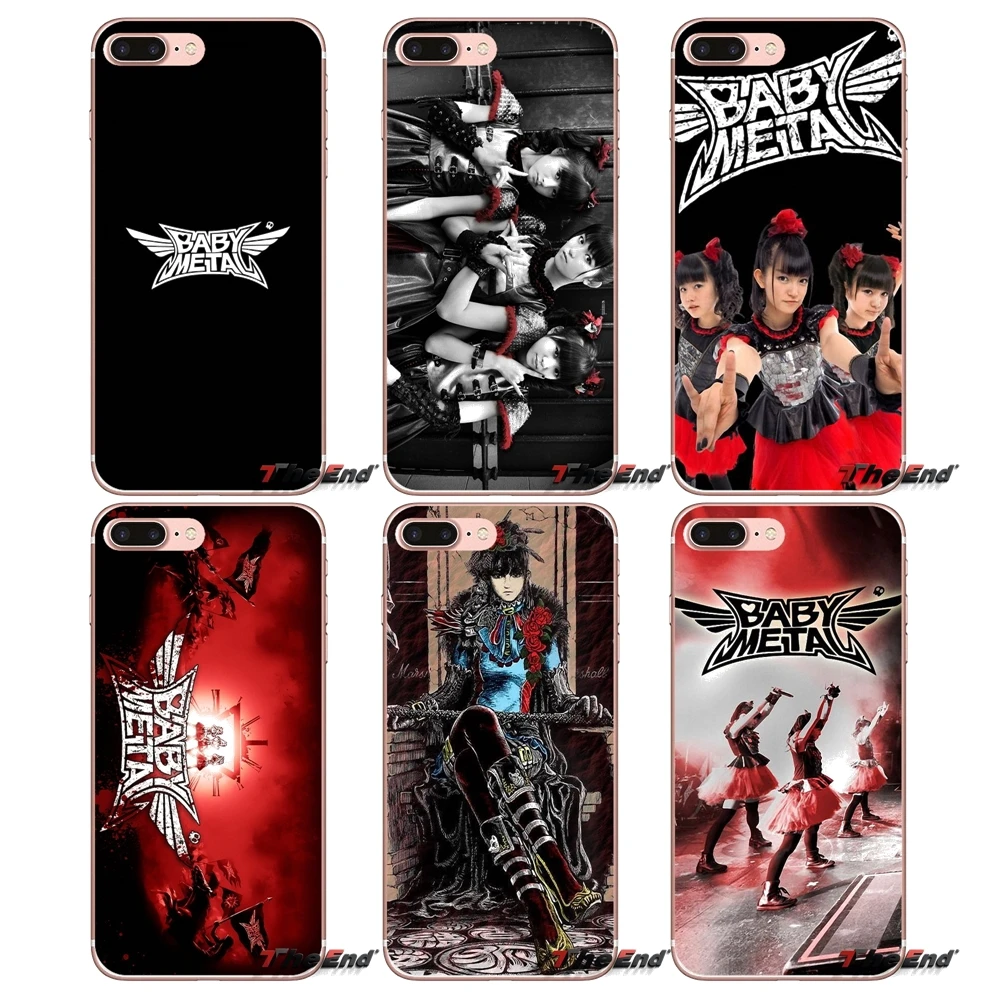 Для iPhone X 4 4S 5 5S 5C SE 6 6S 7 8 Plus Samsung Galaxy J1 J3 J5 J7 A3 A5 2016 2017 модные чехлы Babymetal Japanese girl idol |