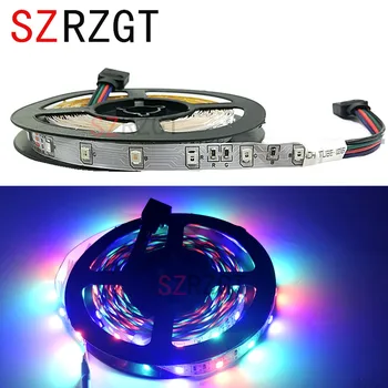 

SZRZGT 2835 LED Strip 60Leds/M 300Led SMD RGB Lamps DC12V flexible light strip Not waterproof