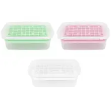 90 сетки 4 в 1 ледяные лотки замораживание пудинга формы для хранения еды коробка с контейнер льда совок шоколадная форма льда Ktchen Gadge