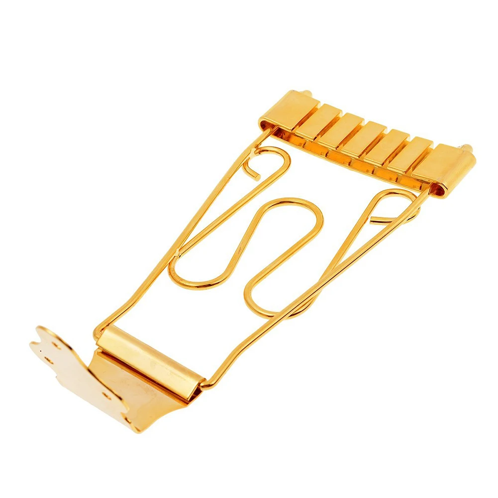 4-String Guitar Trapeze Tailpiece – Metal & Rosewood, With Screws, Replacement Bridge Tailpiece For Electric Guitars