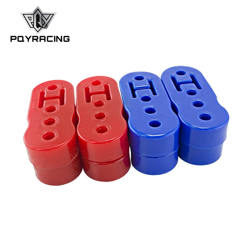 

PQY - Universal 4pc/lot Polyurethane Exhaust/Muffler HANGER Lengthened Blue or Red PQY8950