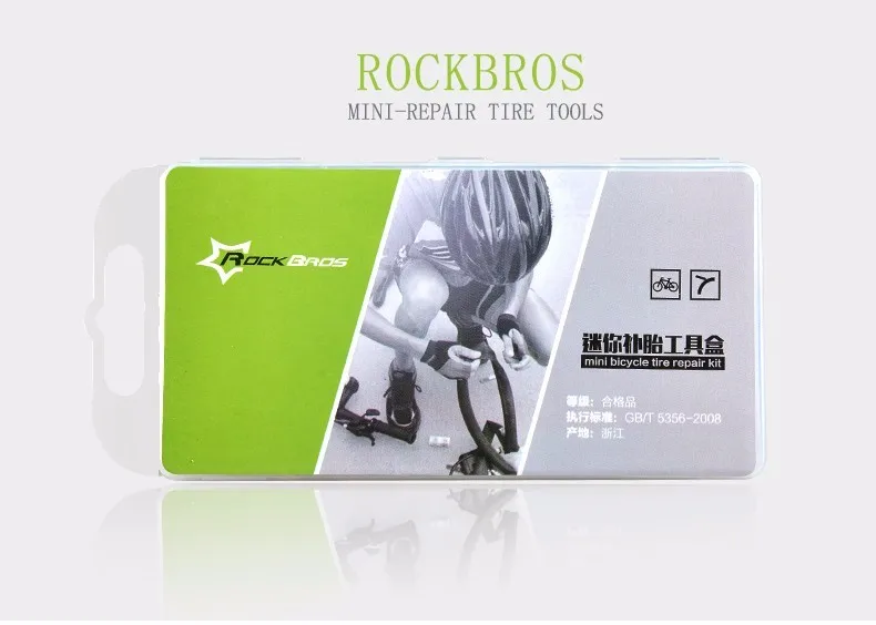 36ROCKBROS Multi-function Bicycle Repair Tool MT Road Bike Rack Portable Tool Bag Cycling Repair Kit Set Hex Wrench Pump Tool Box