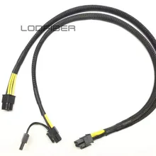 Lodfiber 10pin до 6+ 8pin Адаптеры питания кабель для HPE P ProLiant DL580 G7 и GPU 50 см