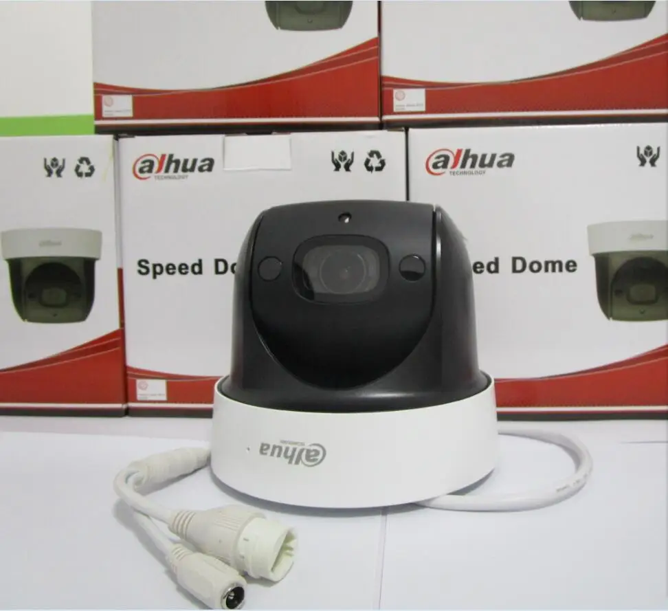 DH SD29204T GN Мини PTZ IP камера 2MP 4x оптический зум ИК скорость купольная CCTV PoE сетевая