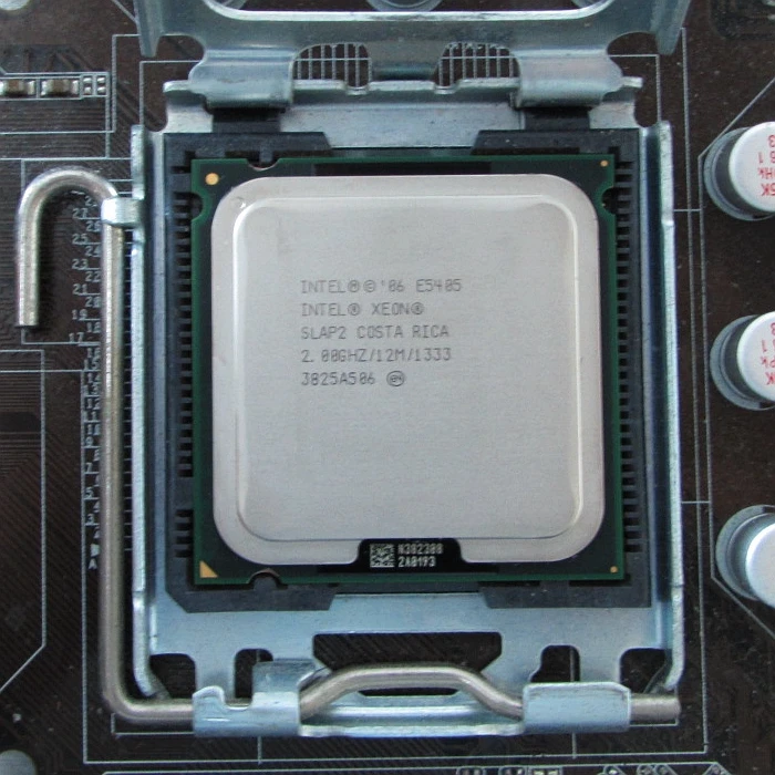 

Intel Xeon E5405 Quad Core CPU 2.0GHz 12MB SLAP2 and SLBBP Processor Works on LGA 775 motherboard