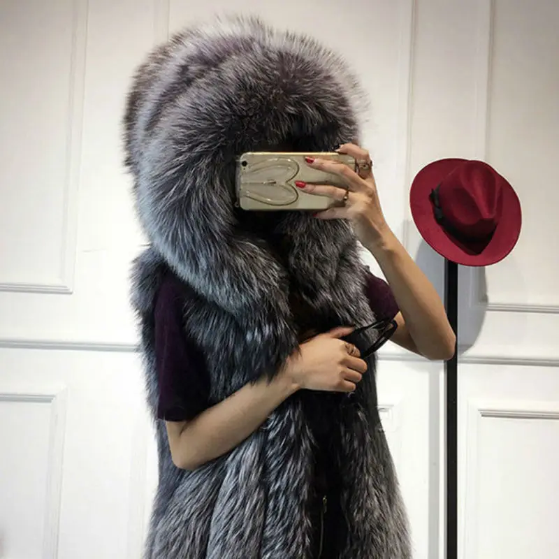 Женская Шуба из искусственного меха pelliccia donna осенняя шуба без рукавов с