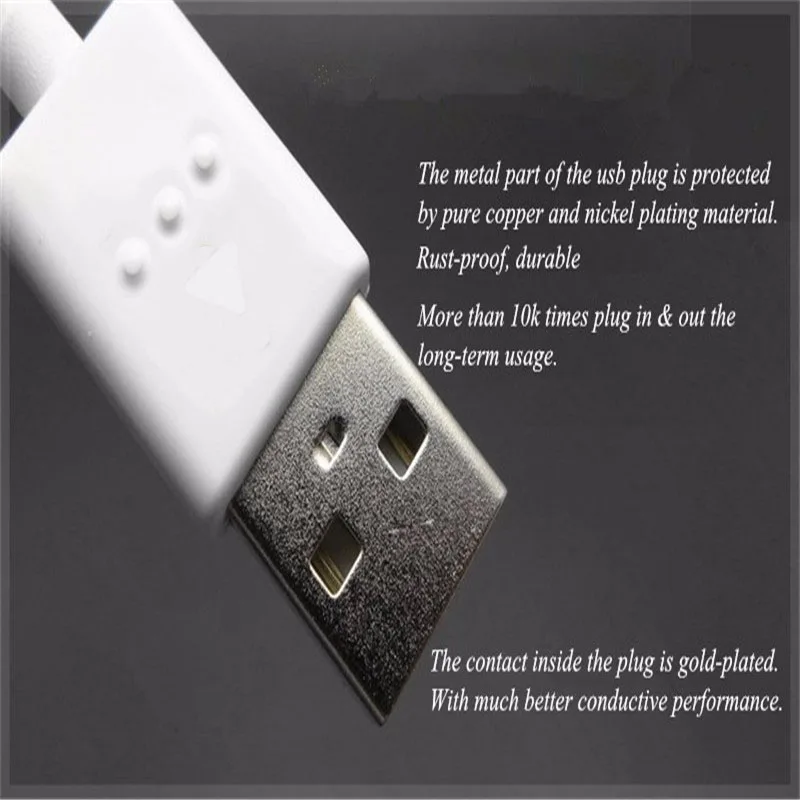 Оригинальный кабель Micro USB для быстрой зарядки и передачи данных 20AWG LG V10 G4 G3 G2 Mini K10