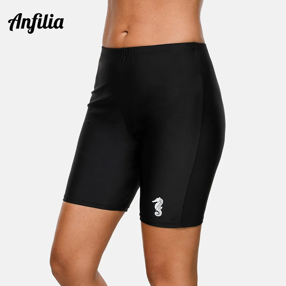 Anfilia Women Sports Swimming Short Skinny Capris Swim Trunks Ladies Boy Shorts Tankini Bottom Swimwear Briefs Beach Wear Shorts Anfilia Women Sports Swimming Short Skinny Capris Swim Trunks Ladies Boy Shorts Tankini Bottom Swimwear Briefs Beach Wear Shorts