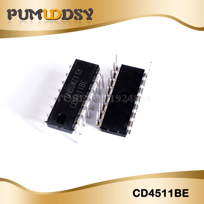 

10PCS CD4511BE DIP16 CD4511 DIP new and original IC