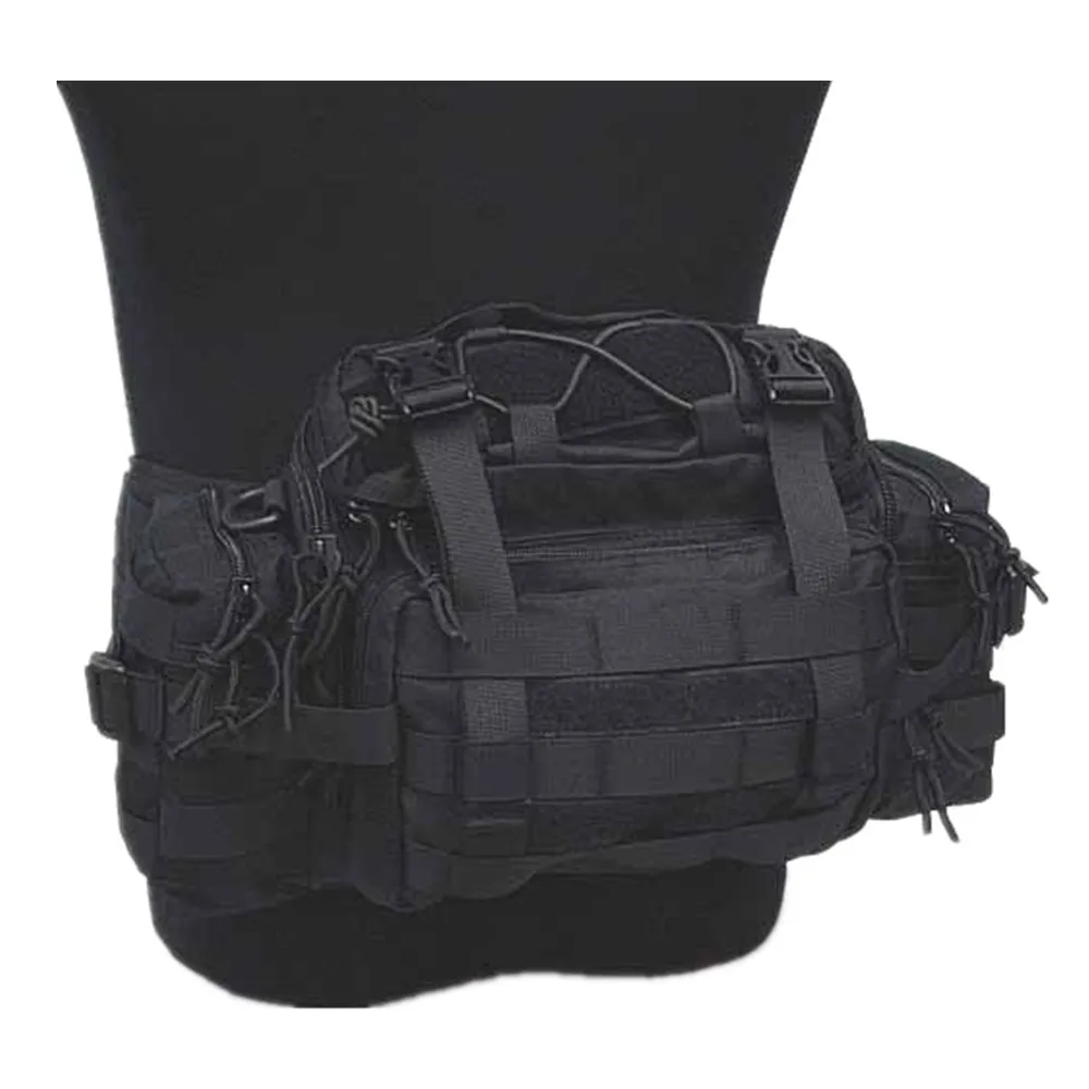 Airsoft Molle waist bag backpack Utility Gear Assault Waist Pouch Bag nylon OD ACU BK OD ACU (10)