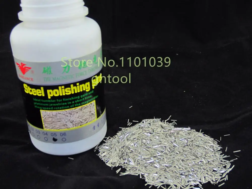 Jewelry Polisher Pins Stainless Shots Diameter 0.6x5mm