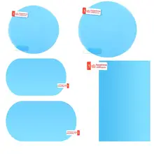 2 pcs/par carro impermeável película protetora anti névoa de água filme anti nevoeiro revestimento à prova chuva espelho retrovisor janela(China)