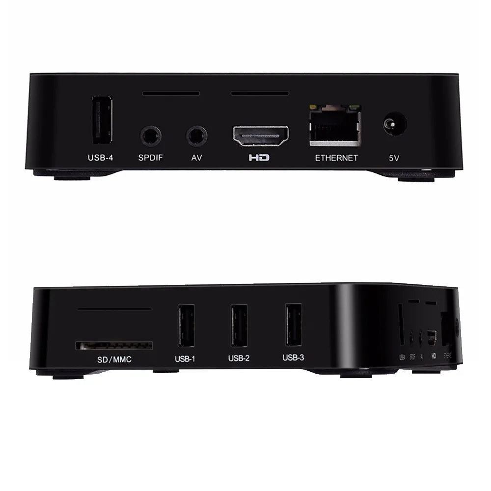 ТВ приставка MX PRO Android 7 1 KD Player 17 4 четырехъядерный Amlogic S905W ГБ/8 ГБ H. 265 4K M8 Q умный