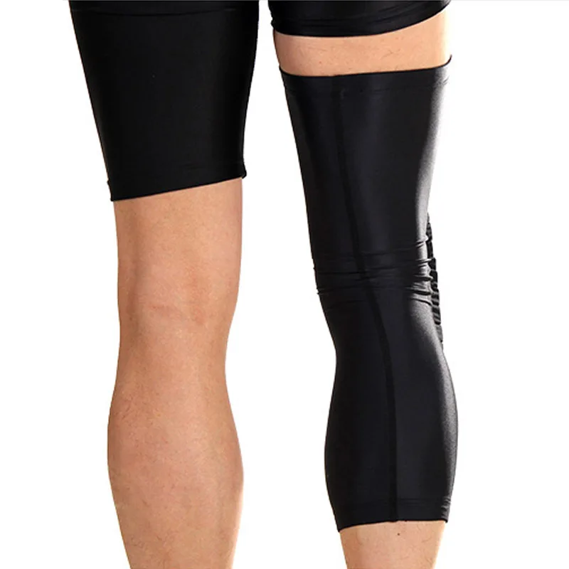 Günstig CAMEWIN Marke 1 Paar Basketball Knie Protector Silikon non slip Knie Pads Hohe Elastische Atmungsaktive Sport Knie Unterstützung